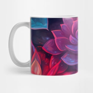 Succulents and cacti pattern Mug